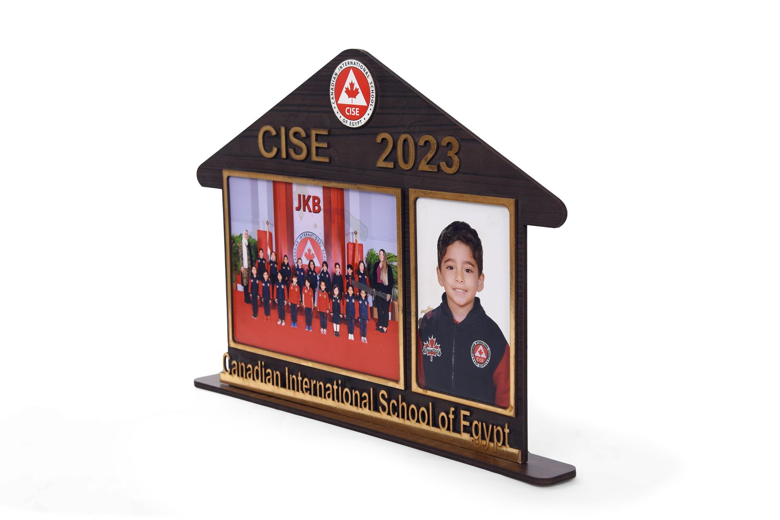 Wooden frame, 2 pictures